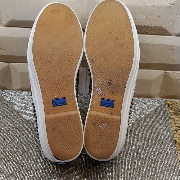 Not For Sale - KEDS Triple Metallic Boucle in Navy - Size 7 - Picture 8 of 9